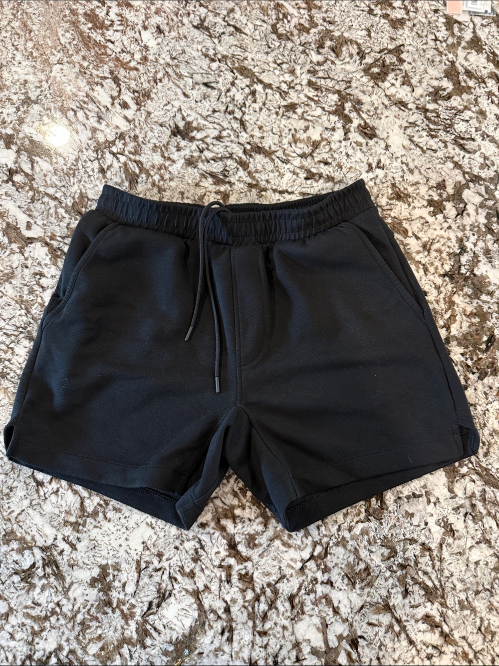 American Eagle Black Elastic Waist Shorts